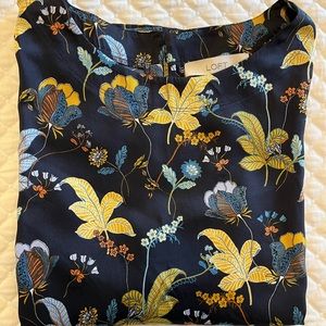 LOFT short sleeve top, M
